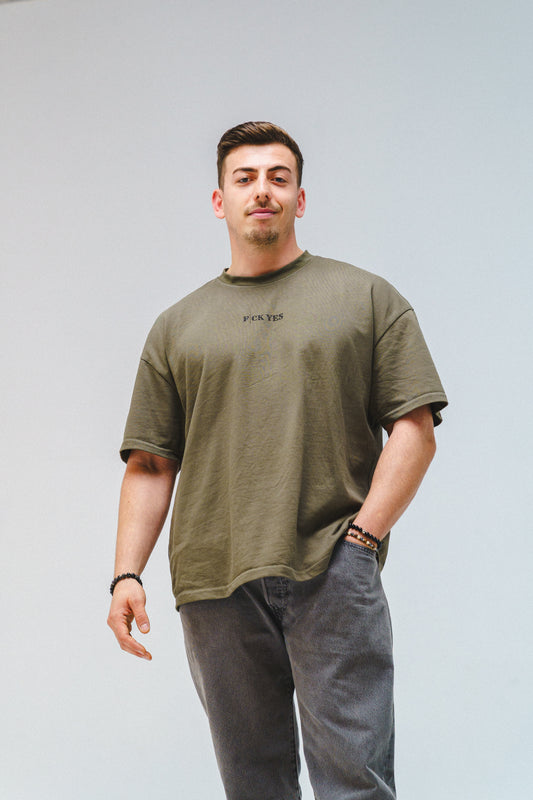 FY Basic Tee olivgrün