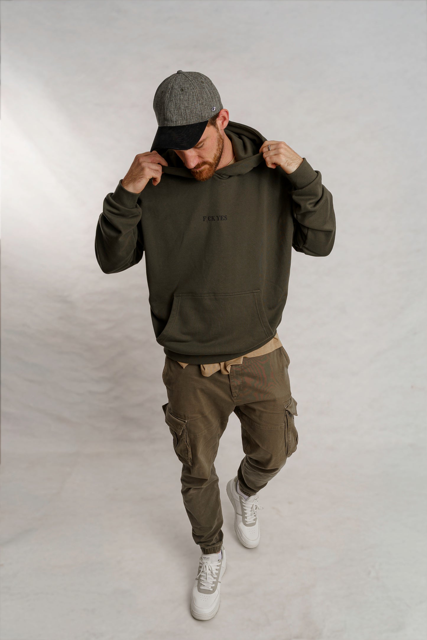 Oversized Hoodie Gray