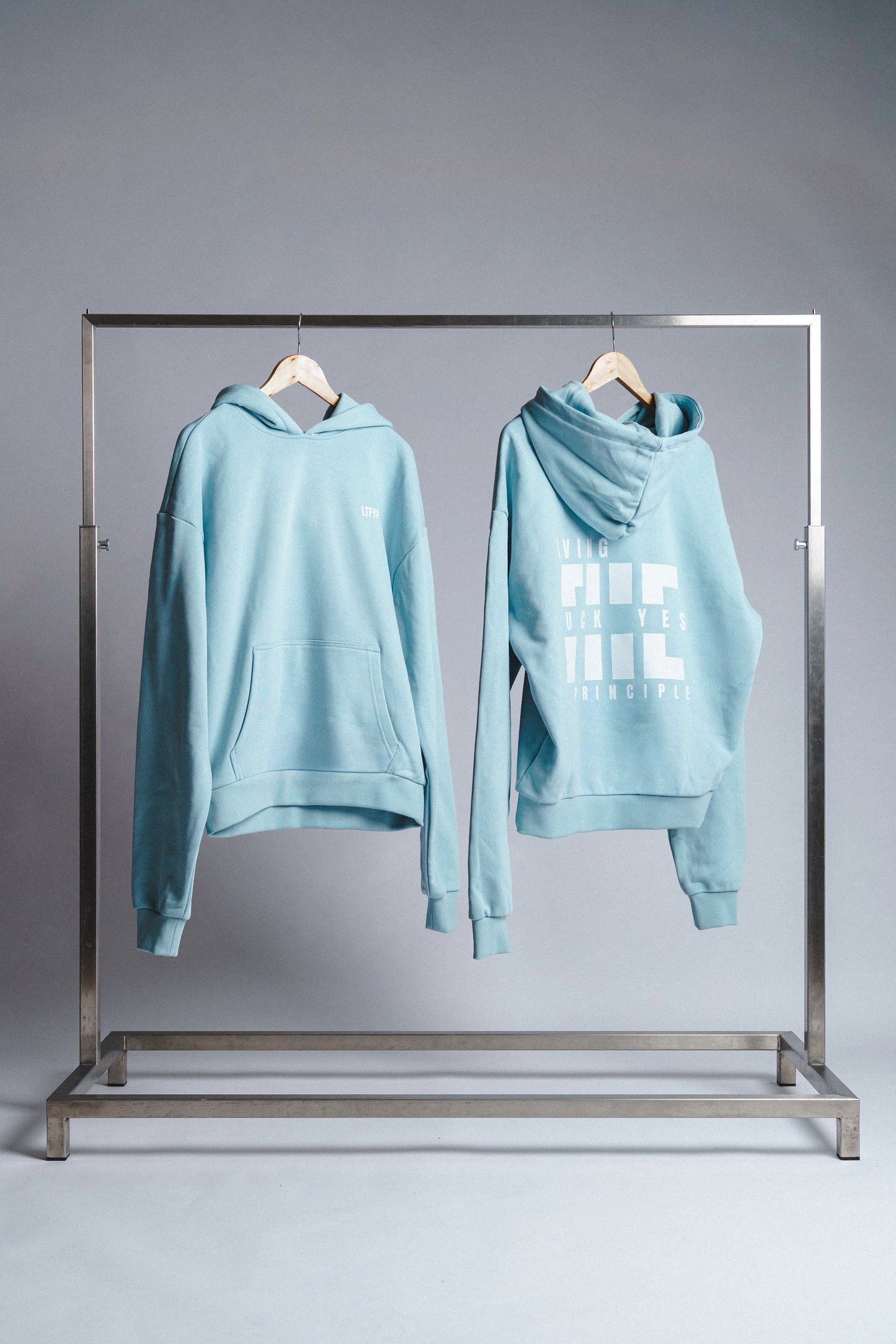 THE Oversized Hoodie - Ocean Blue
