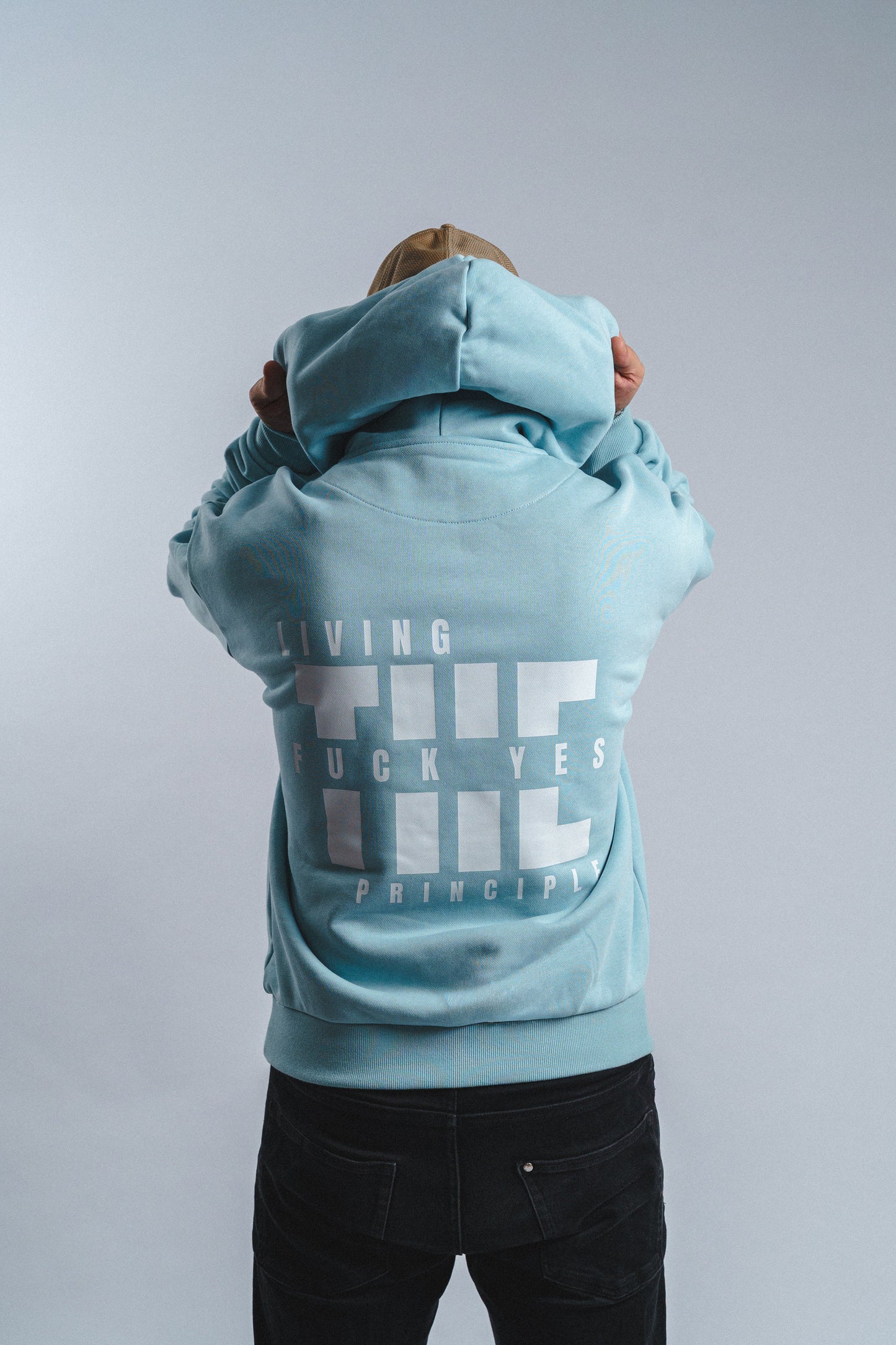 THE Oversized Hoodie - Ocean Blue