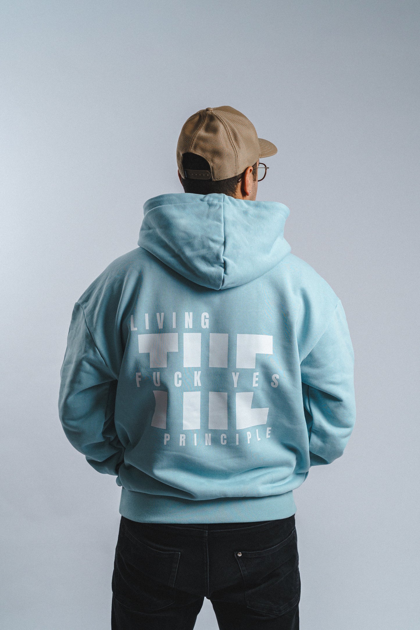 THE Oversized Hoodie - Ocean Blue