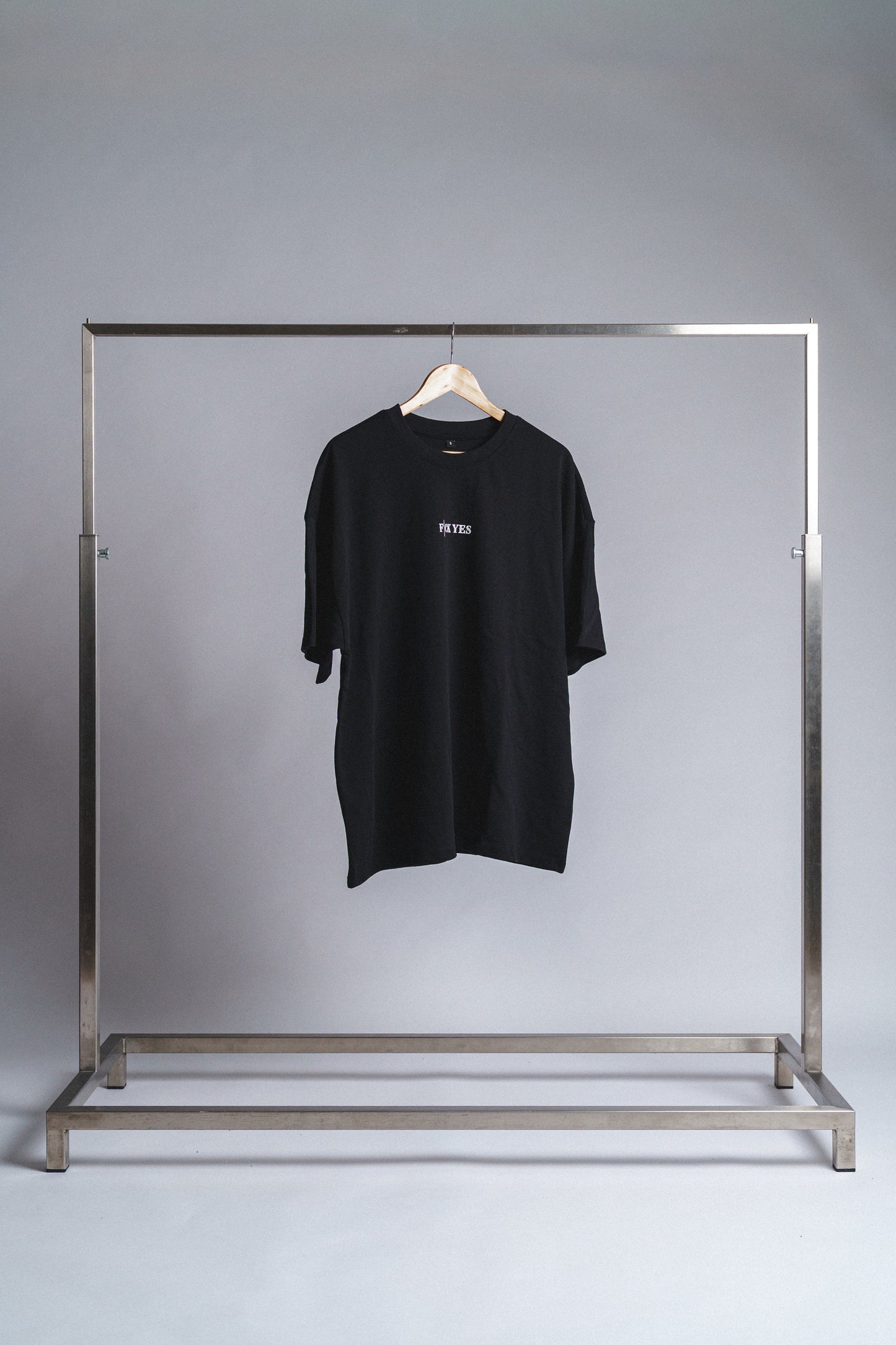 Believe Oversized Tee - Black