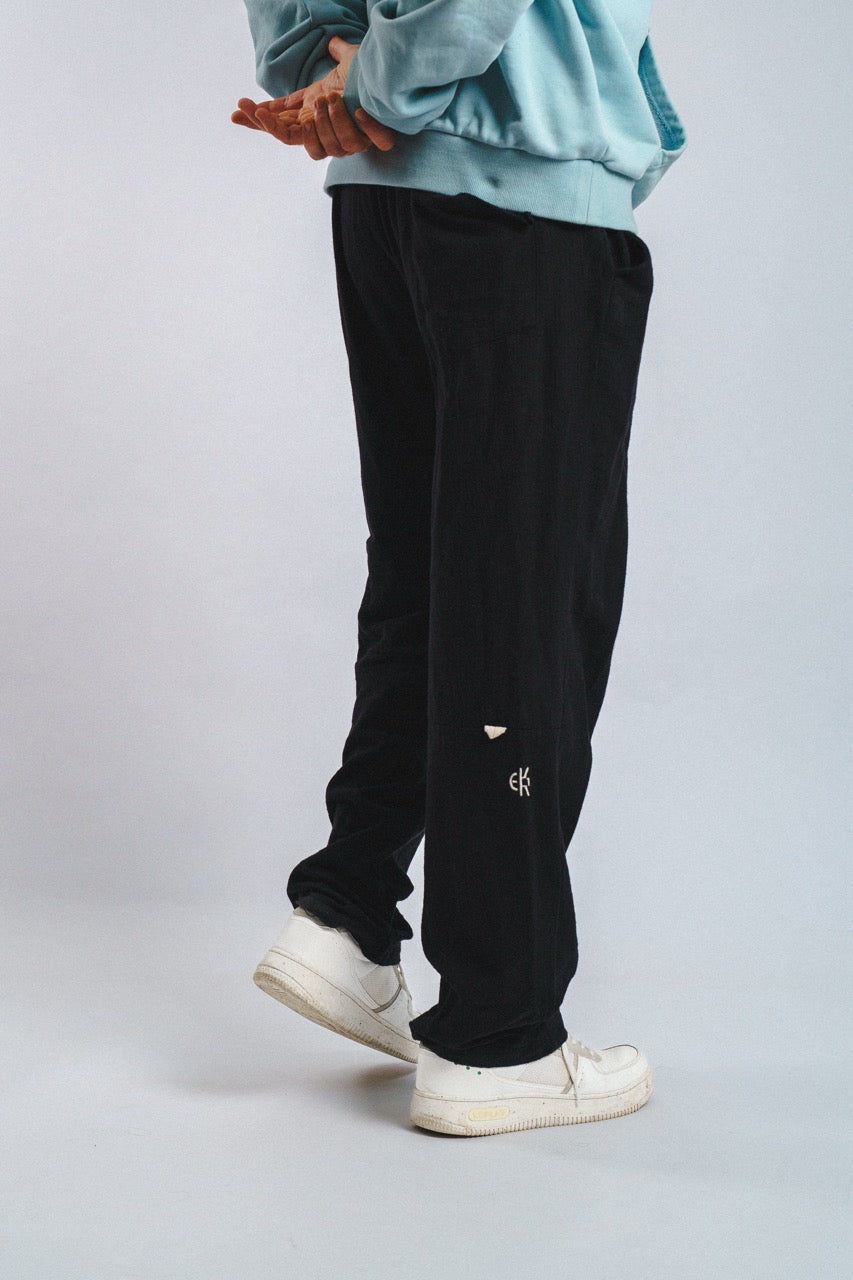 Baumwollhose - Relaxed Fit