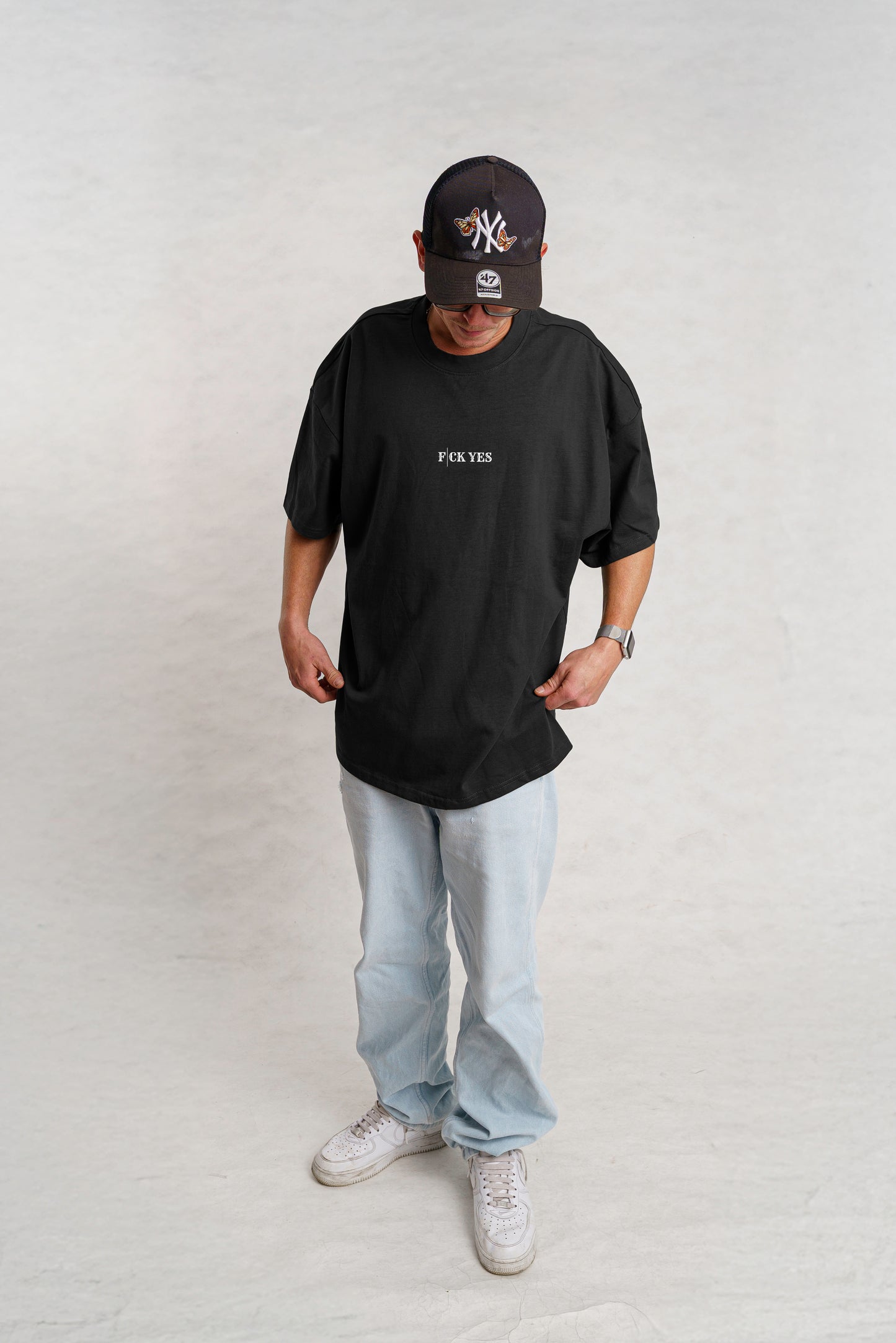 FY Basic Oversized Tee - Black